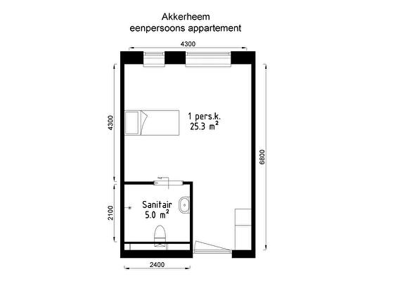 Plattegrond Akkerheem
